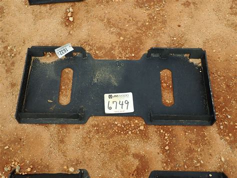 mt skid steer|skid steer quick attachment plate.